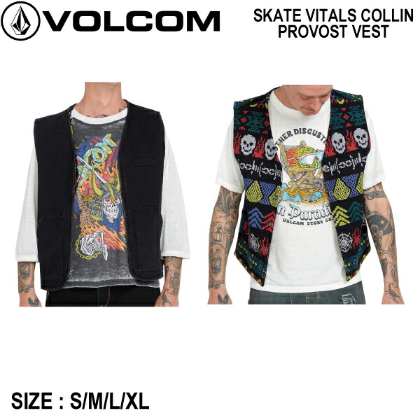 楽天市場】エントリーP10倍 VOLCOM/ボルコム メンズ ベスト TT B