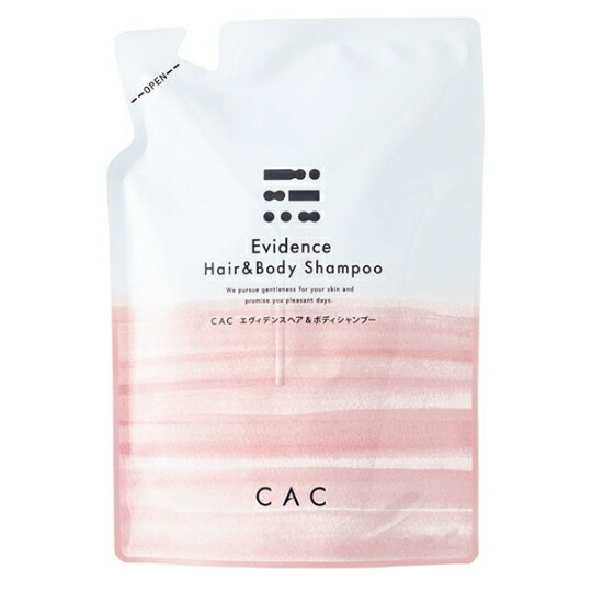 楽天市場】CAC化粧品 エヴィデンス ヘア＆ボディシャンプー400ml