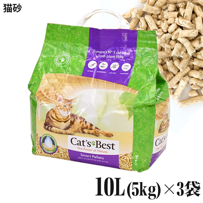 【楽天市場】猫砂 キャッツベスト エコプラス オリジナル 10L (4.3kg