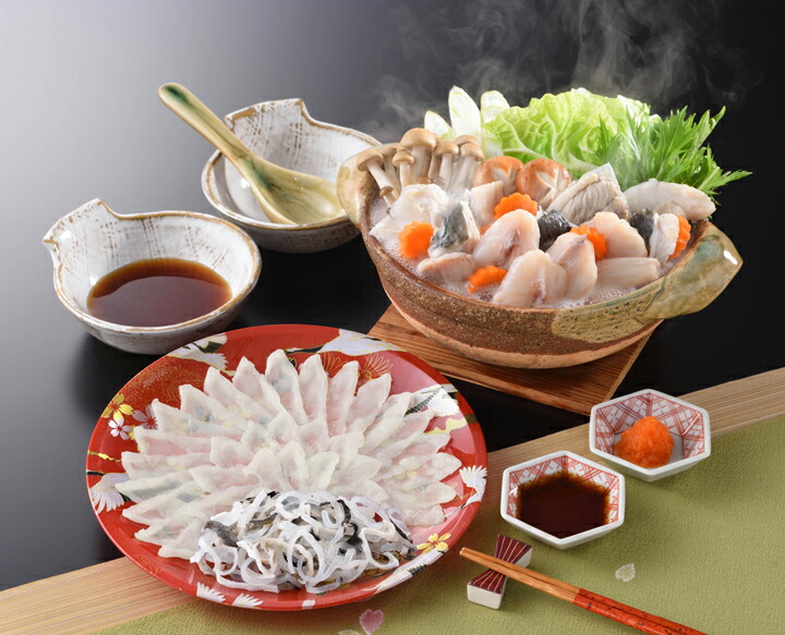 【FSM-50K5Z】ふく刺身とふくちりセット お歳暮 お中元　冷凍便【送料無料・代引き／同梱不可】