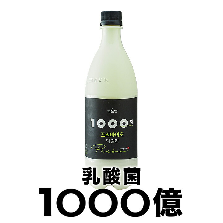 麹醇堂 1000億プリバイオマッコリ 750ml クッスンダン 早い者勝ち