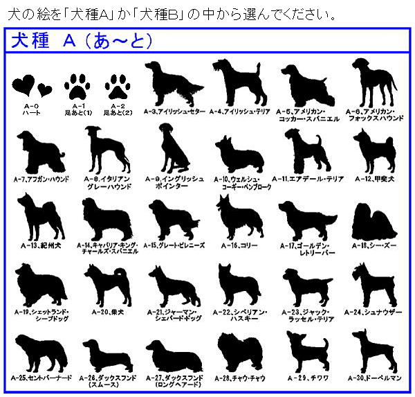 楽天市場 両面刻印 柔らか迷子札 丸 犬のイラスト入り