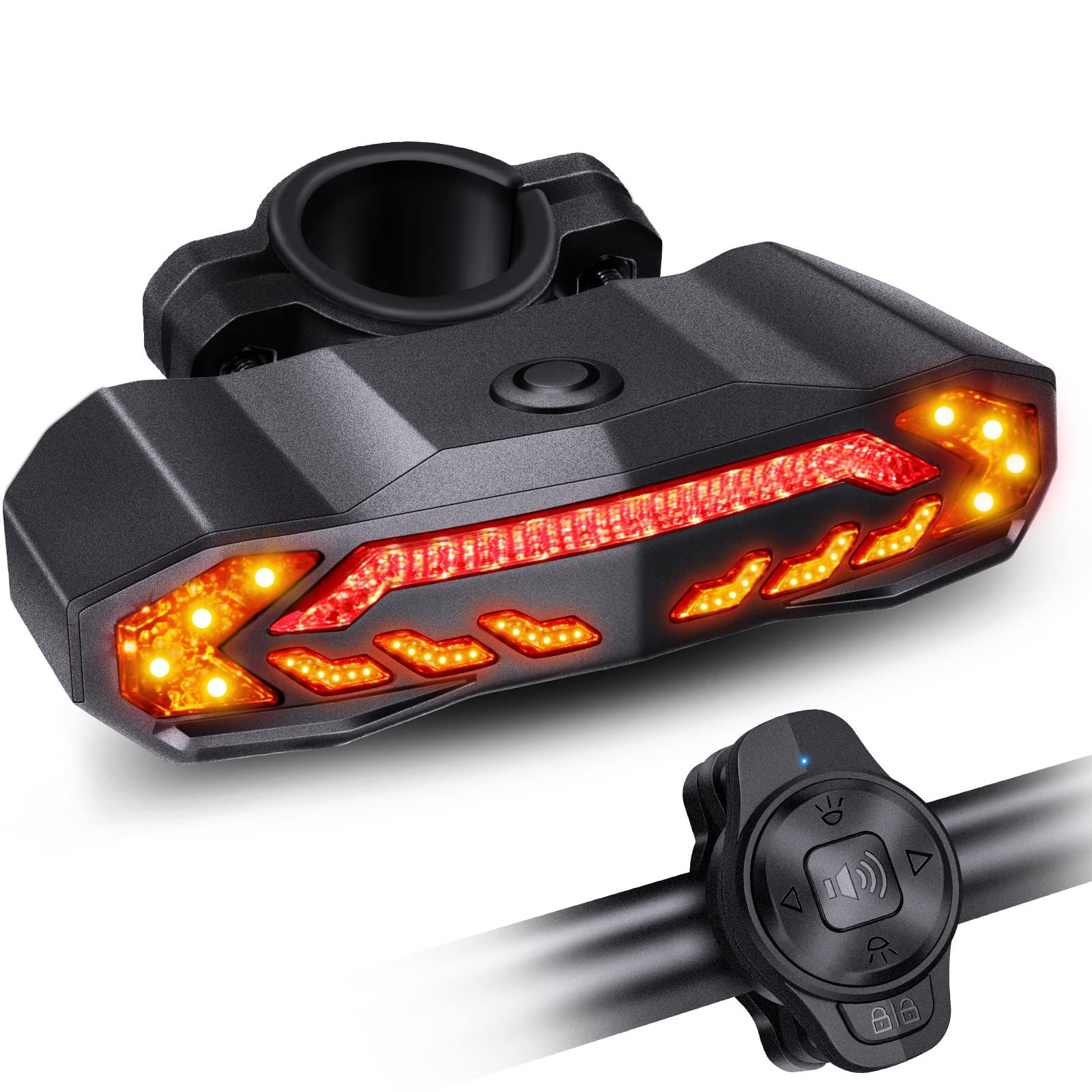 楽天市場】新R7pro 電動バイク対応 2Pin 取付簡単 ウインカーライト