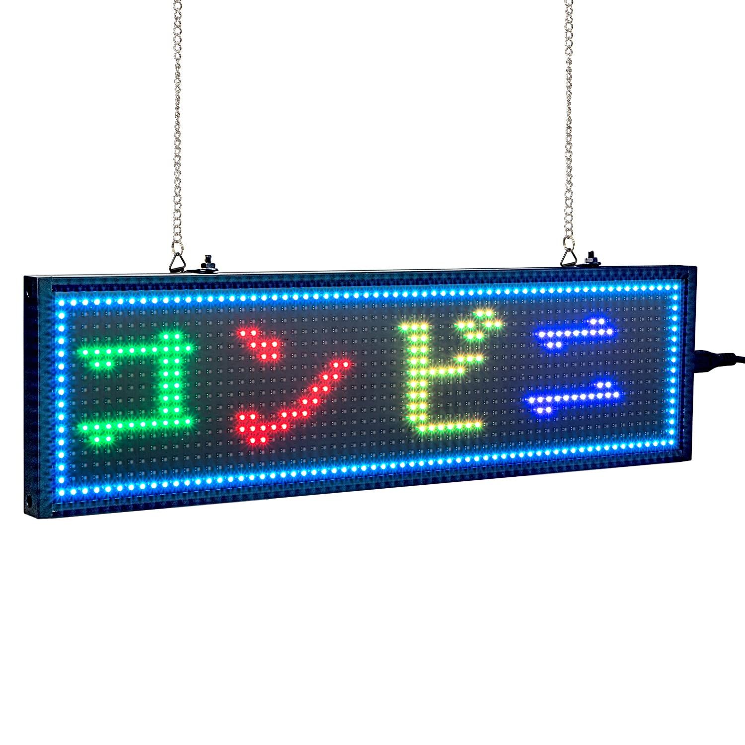 楽天市場】LED電光掲示板 柔軟 折りたたみ式 車載 店舗 看板