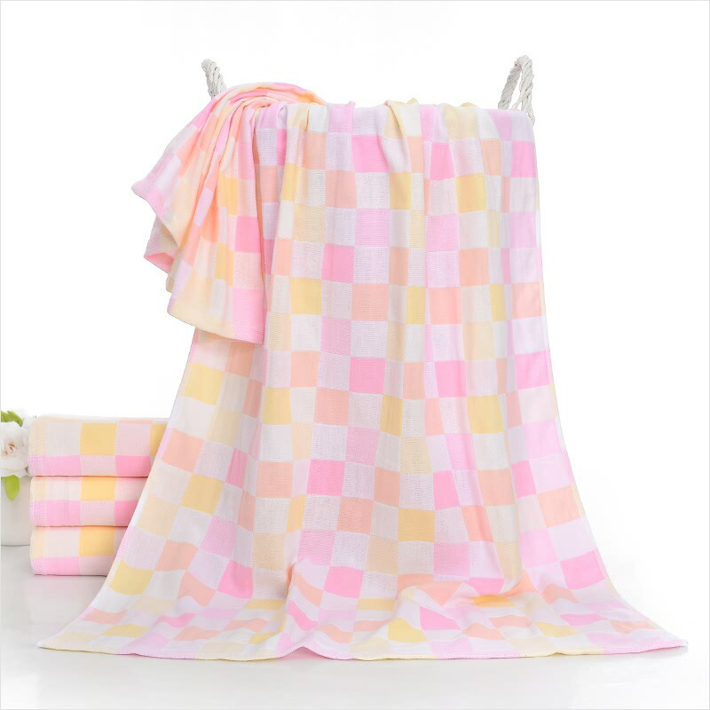 20日全品無条件8％OFFcp／「ランキング１位」ガーゼタオル 約140×70cm バスタオル 6重ガーゼ タオル ロング コットン 洗える 夏 肌  綿 ケット 天然コットン やさしい 無添加 丸洗いOK オールシーズン 涼感 吸水 通気性 洗える シンプル 無地 ギフト 新生活 寝具 