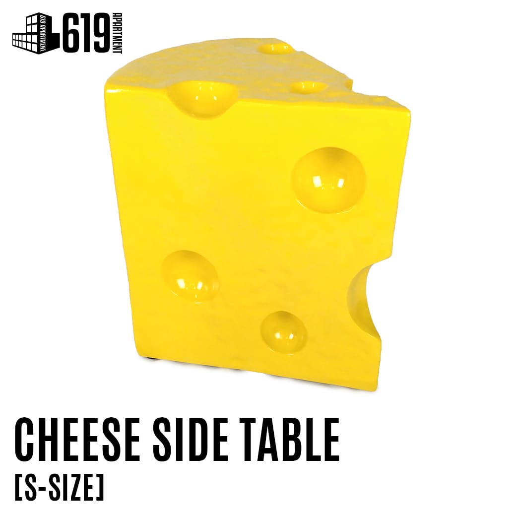 楽天市場】【Lサイズ】 チーズ型 サイドテーブル CHEESE SIDE TABLE 机