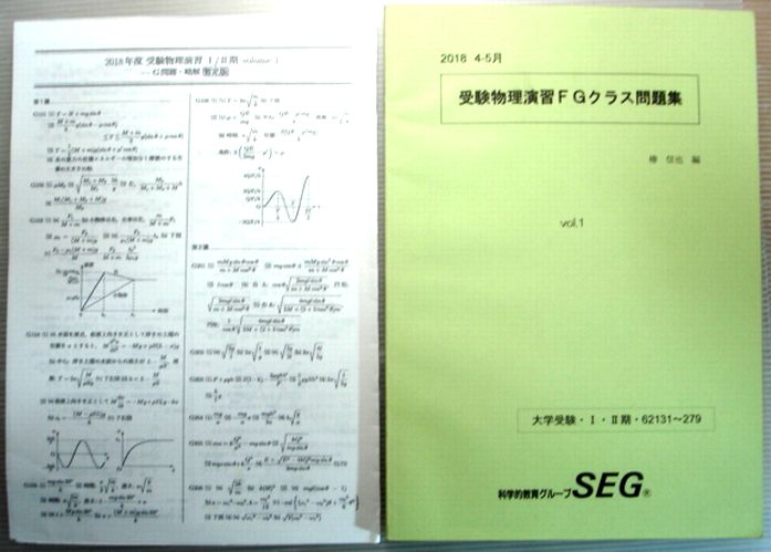 楽天市場】SEG (科学的教育グループ) 高1 物理Zクラス 運動の