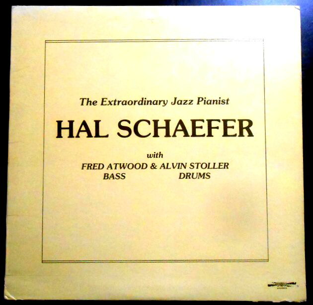 【送料無料】【中古LPレコード】HAL SCHAEFER The Extraordinary Jazz Pianist