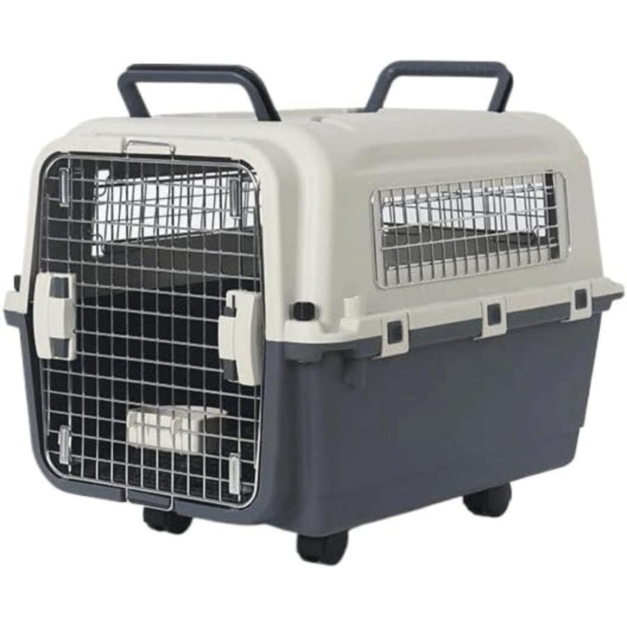 ペットキャリー 犬 クレート 犬 中型犬 大型犬 小型犬 猫 ペットクレート キャリーケース ハードクレート キャリーバッグ 多頭飼い 動物｜666-MART 9,582円