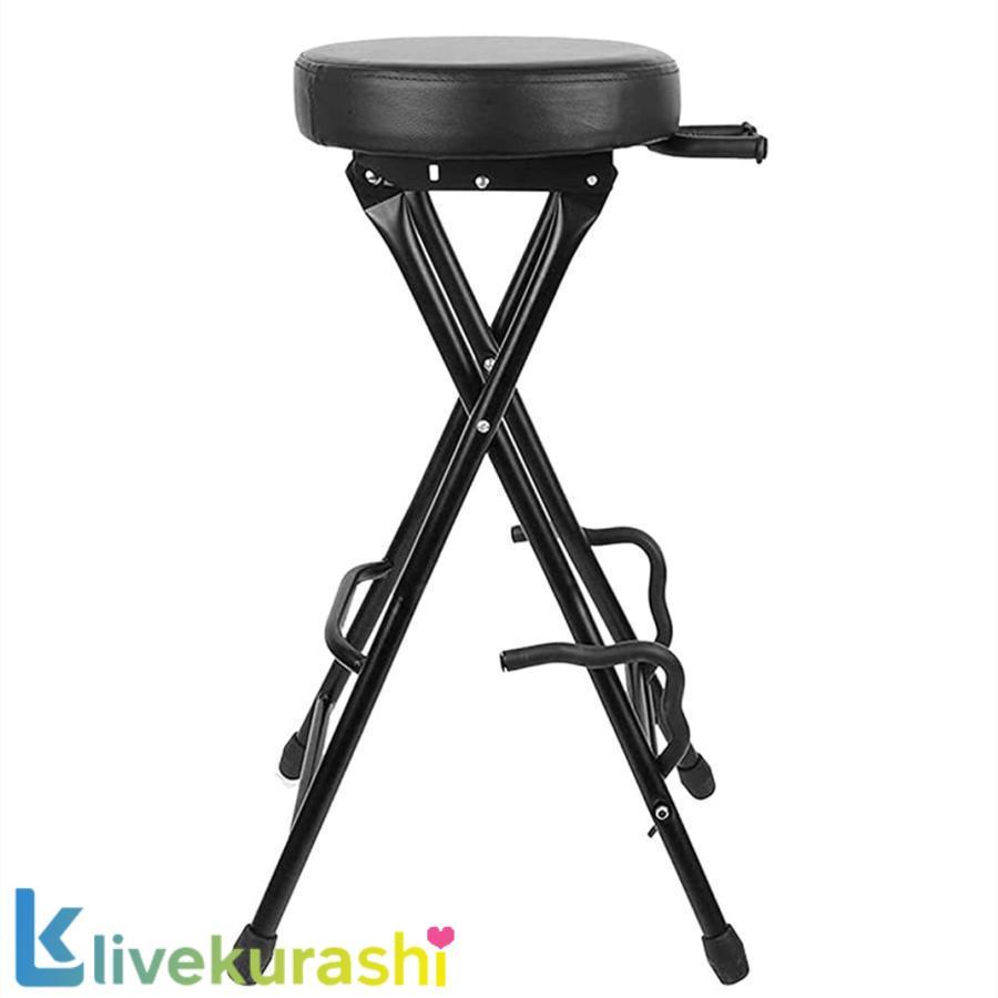 美品】現代ギター ギター専用椅子 GGS-PRO ブラウン 現代ギター