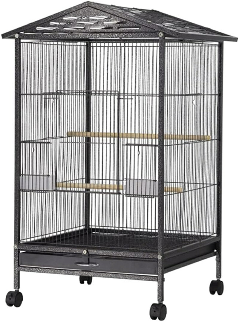 鳥かご 鳥ケージ バードゲージ 大型 豪華ケージ 大きい 複数飼い キャスタ-付き インコ オウムケージ オカメ セキセイ ボタン 文鳥 9,713円