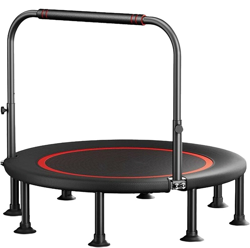 楽天市場】Fuwataトランポリン手摺付き8本脚直径102cm耐荷重200kg大人