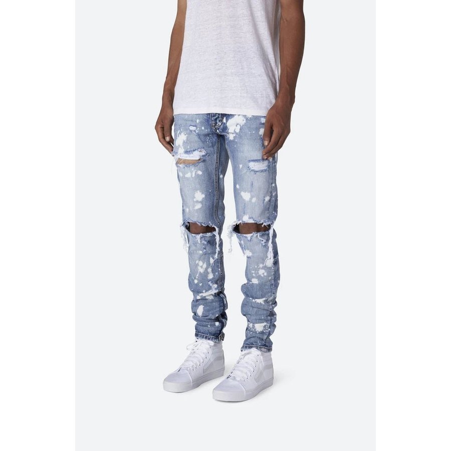 Mnml ミニマル M1 Splash Denim メンズ レディースダメージ加工 ブランドスキニージーンズ Gパン ジーパン 長ズボン ストリート系 ファッション Bullpadel Cl