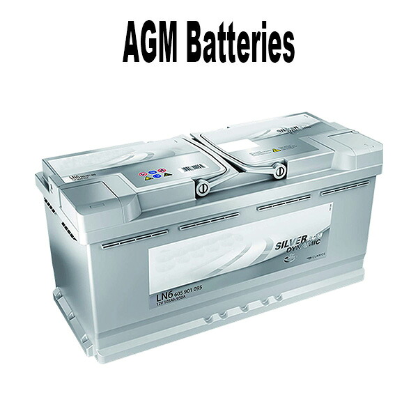 AUDI MERCEDES BENZ BMW 【送料無料】 充電制御 AGM バッテリー SILVER DYNAMIC LN6AGM 605-901-095 欧州車