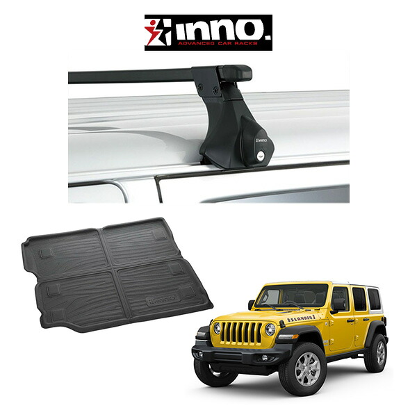 JEEP WRANGLER JL ジープ ラングラー INNO イノー システムキャリア スクエアベース カーゴトレイ アウトドア キャンプ 29,530円