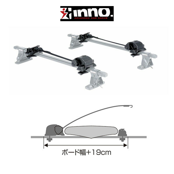 inno 　イノー　INA724S ラチェットシステム　サーフキャリア未使用品 楽天市場】INNO INA724JP イノー サーフボードキャリア
