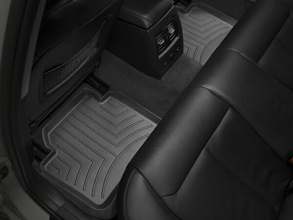 WeatherTech/ウェザーテック フロアライナー BMW 3シリーズ　F30/F31（セダン　RWD／ワゴン　RWD）2012年～ フロアマット（リア ブラック）｜6DEGREES-ONLINE