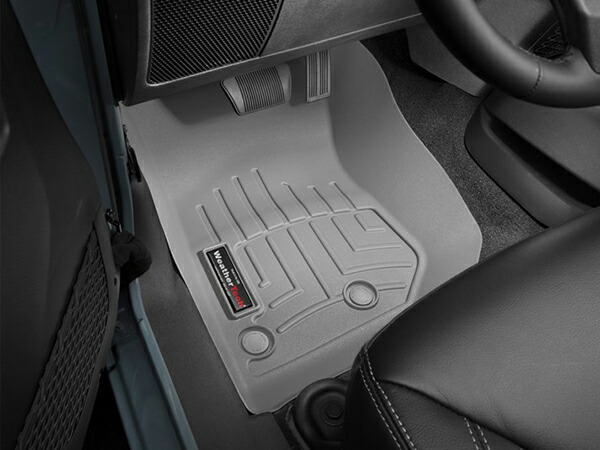 ジープ　ラングラーアンリミテッド JEEP WRANGLER （2015～2017年）フロアマット WeatherTech/ウェザーテック フロアライナー（フロント＆リア）（グレー）　アメ車　パーツ 28,908円