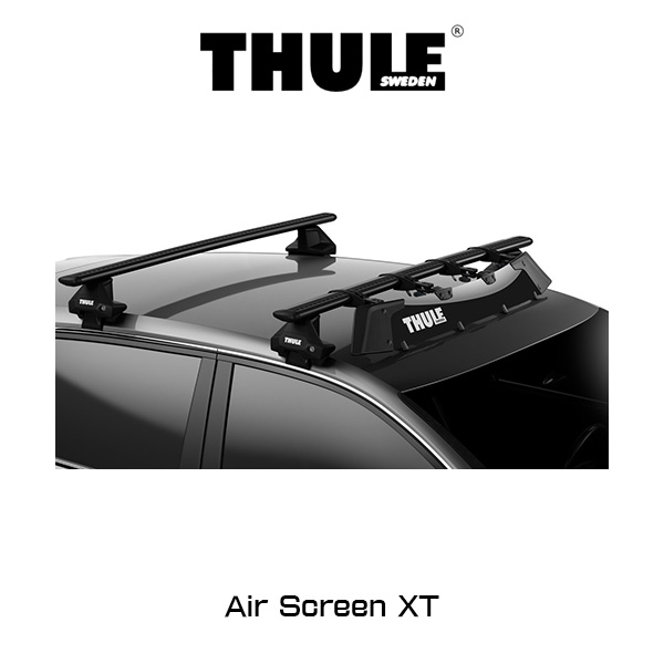 THULE Air Screen 対応 風切り音低減 スクエアバー ウイングバーEVO