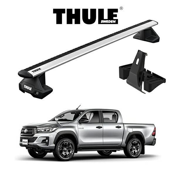 INNO ルーフキャリア トヨタ ハイラックス GUN125 楽天市場】INNO イノー トヨタ ハイラックス ダブルキャブ