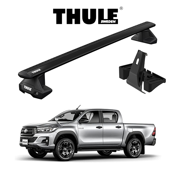 楽天市場】トヨタ ハイラックス H29.9〜 GUN125 『車種別セット』THULE