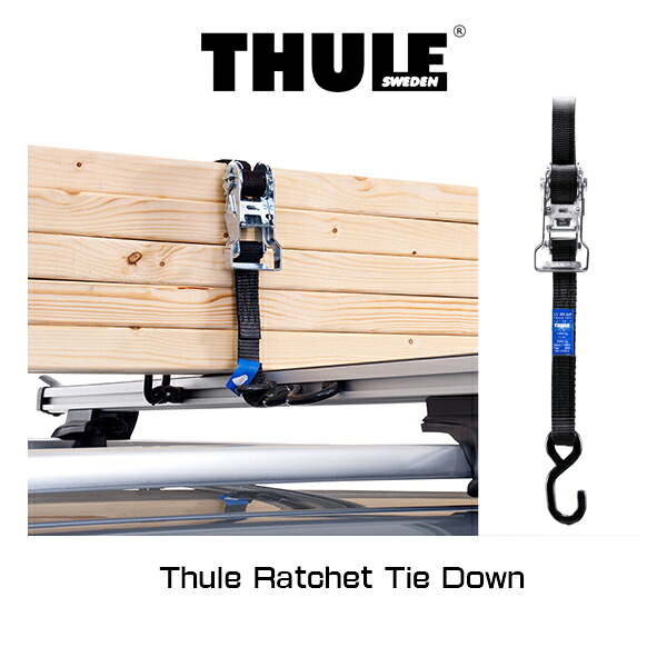 THULE Ratchet Tie Down ラチェットタイダウン 323 プロフェッショナルバー用 101926 業務用ラック 仕事用