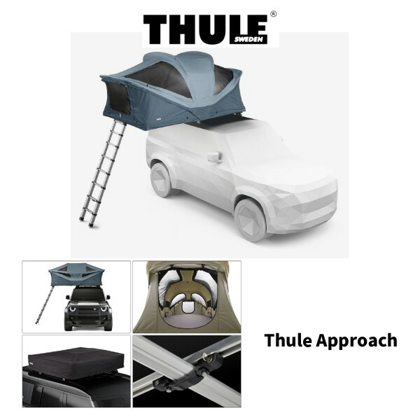 THULE ルーフトップテント Approach アプローチ M ダークスレート TH901014 アウトドア キャンプ