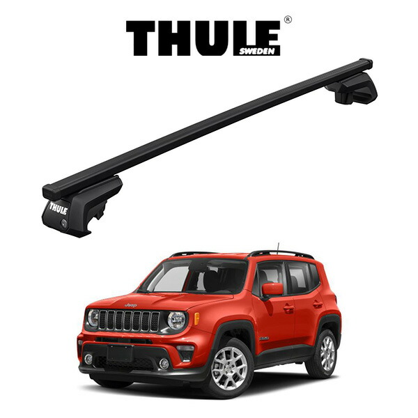 【新品】THULE JEEP レネゲート用9583B ベースキャリア 新品】THULE JEEP レネゲート用9583B ベースキャリア