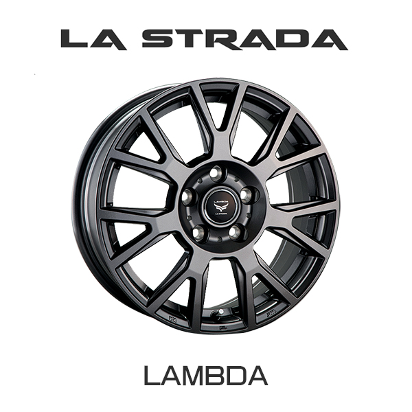 楽天市場】『ホイール4本セット』LA STRADA TIRADO LAMBDA 12×4.00B 4H