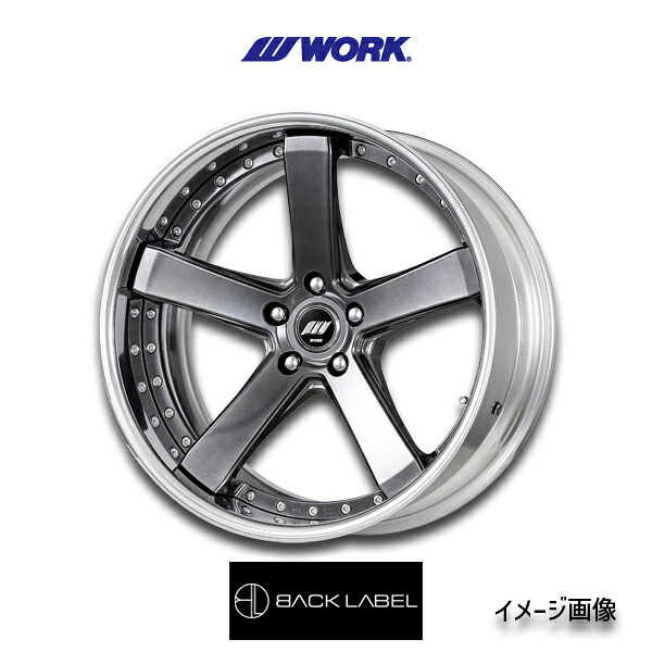 シボレー カマロ CHEVROLET CAMARO 【送料無料・4本セット】 WORK ワーク BACK LABEL ZEAST BST2 バックレーベル ジースト ビーエスティーツー 20x8.5J +23 20x9.5J +35 5H120 ブリリアントシルバーブラック(BSB)