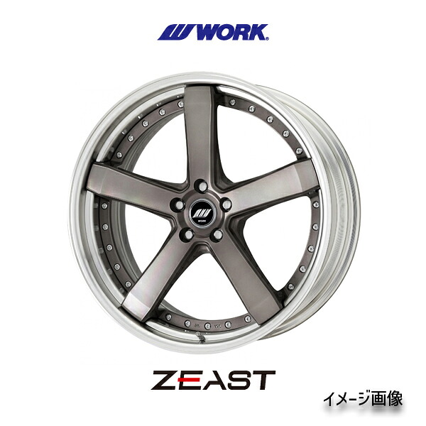 シボレー カマロ CHEVROLET CAMARO 【送料無料・4本セット】 WORK ワーク ZEAST ST2 ジースト・エスティーツー 20x8.5J +21 20x9.5J +33 5H120 トランスグレーポリッシュ(TGP)