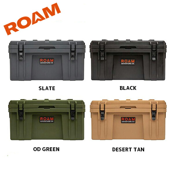 ROAM ロームアドベンチャー RUGGED CASE ラギットケース 82L スレート ブラック デザートタン ODグリーン アウトドア キャンプ