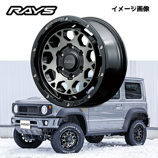 RAYSデイトナM9 ジムニー用16インチ5本 タイヤホイール TEAM DAYTONA RAYS レイズ M9+ ジムニー 5.5J-16 +20 5H139.7