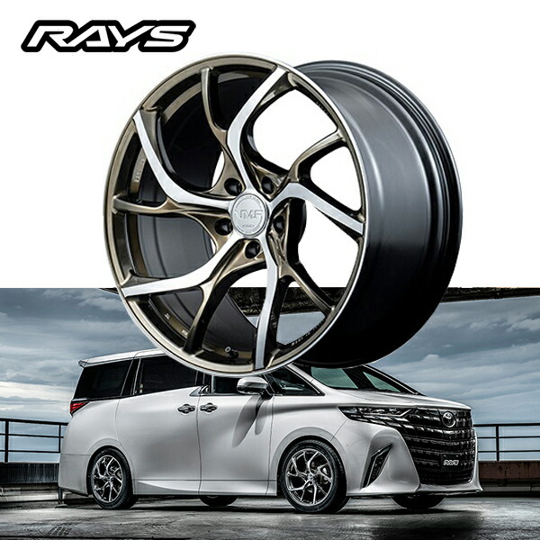 RAYS 40系 アルファード ヴェルファイア【送料無料・4本セット
