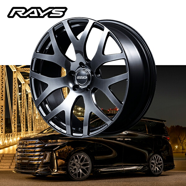 トヨタ 40系 アルファード ヴェルファイア TOYOTA ALPHARD VELLFIRE 【送料無料・4本セット】RAYS レイズ ホイール VMF S-01 20x8.5J ET42 5H120 シャイニングスーパーブラック(SK)|6DEGREES-ONLINE