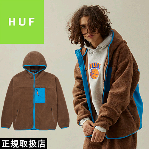 楽天市場】HUF ハフ SHERPA VARSITY JACKET シェルパ バーシティ 