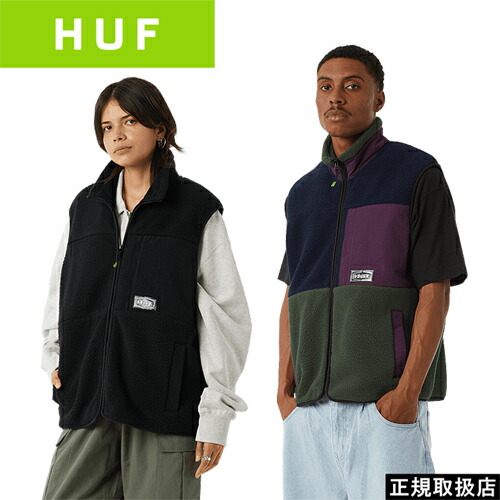 楽天市場】ハフ ベスト ボアベスト HUF SONOMA HIGH PILE VEST メンズ