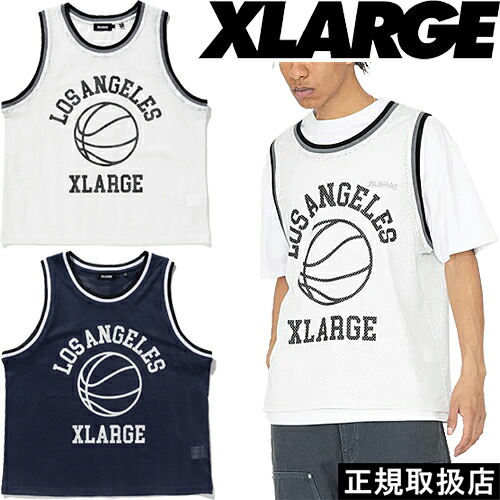 【楽天市場】XLARGE エクストララージ XL BASKETBALL JERSEY 101232013004 エックスエル バスケットボール