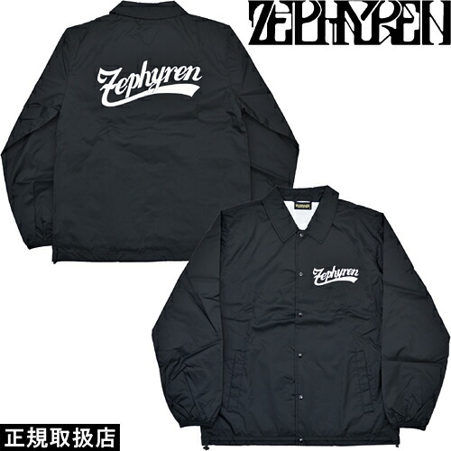 Zephyren ゼファレン COACH JKT - BEYOND - ZEF1052 Z16AJ03 コーチジャケット ビヨンド OUTER アウター JACKET 上衣 TOPS トップス 透け透け 長袖 LOGO ロゴタイプ 差し上げ物 差し上げ物 BLACK XL 表どおり 男女兼用 定番 一般受け 即日送りとどける またの日送りとどける 決まり取りまわし店 決まり品 貨物輸送無料 BLACK