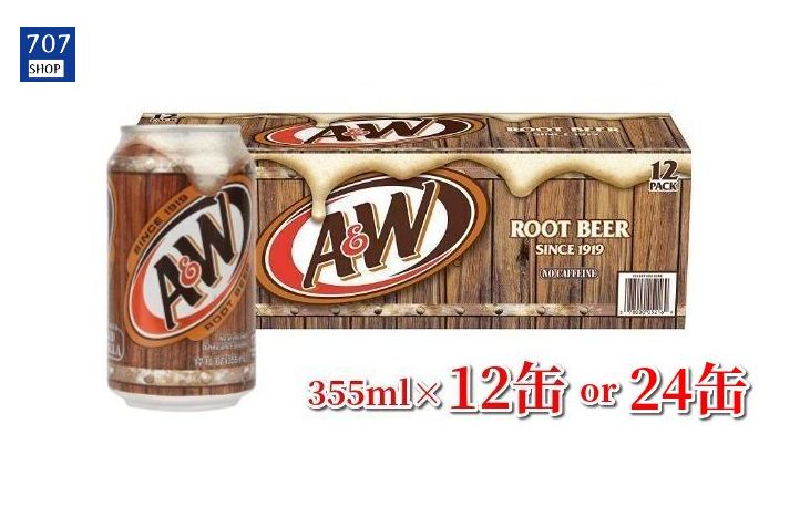 A&W ルートビア 355ml×12缶 4セット A&W ルートビア 355ml 12缶セット コストコ : 楊子物販 - 通販