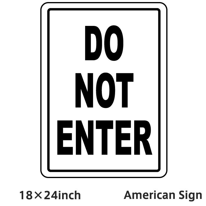 112円 宅送 American Sign Do Not Enter Sign Square 立ち入り禁止 止まれ 標識 アメリカンプレート アメリカン雑貨 アメリカン プレート 看板 サインプレート 輸入雑貨 インテリア雑貨 おしゃれ 海外 バイカー サインボード 車 18 24inch