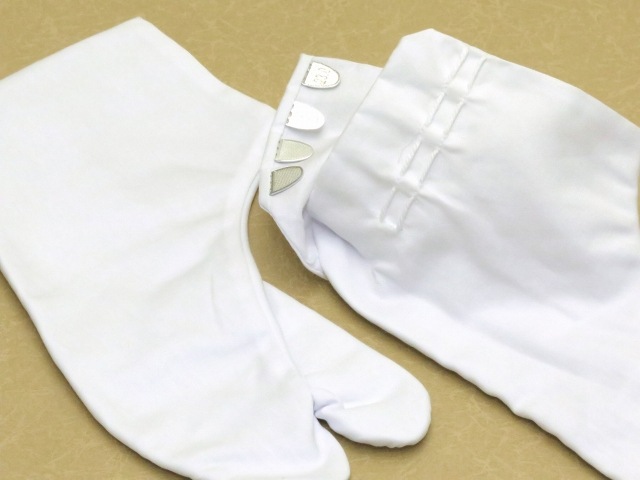 男性用的二趾袜白二趾袜4张kohazeno福助二趾袜24.5cm～28.