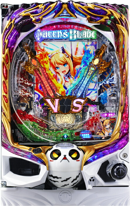 高尾  Pクイーンズブレイド4 UNLIMITED『1/319ver.』《非循環機セット》【家庭用電源対応/音量調節可能/玉約500発】【ドアキー/取扱説明書】【実機】【中古パチンコ】【中古ぱちんこ】※枠色指定不可