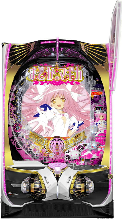 オッケー. P 魔法少女まどか☆マギカ 3『1/199.9Ver.』《非循環機セット》 【家庭用電源対応/音量調節可能/玉約500発】【ドアキー/取扱説明書】【実機】【中古パチンコ】【中古ぱちんこ】|スパーク店