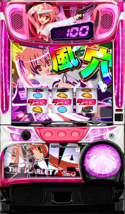 ★本州送料無料★JFJ　パチスロ　緋弾のアリアII【コイン不要機/家庭用電源対応/音量調節可能】【ドアキー/設定キー付き】【実機】【中古パチスロ】【中古スロット】画像