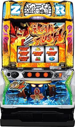 ★本州送料無料★【スマスロ】 ユニット選択OK！！オリンピア  L主役は銭形4『ゼニロボパネル』【コイン不要機/家庭用電源対応/音量調節可能】【ドアキー/設定キー付き】【接続ユニット取り付け済み】【実機】【中古パチスロ】【中古スロット】