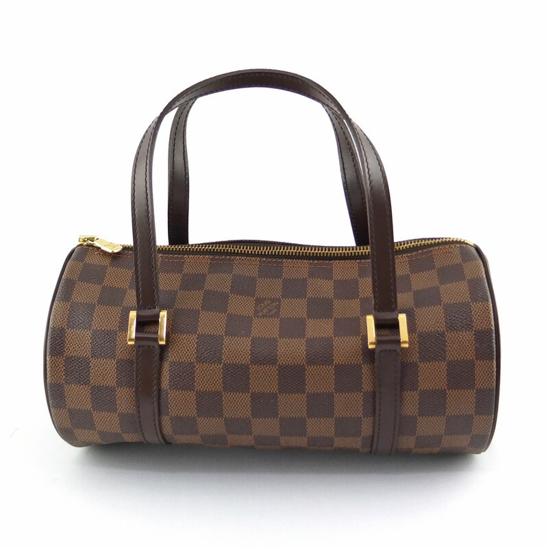 ルイ ヴィトン LOUIS VUITTON パピヨン26 N51304 ハンドバッグ ダミエ エベヌ レディース 【中古】