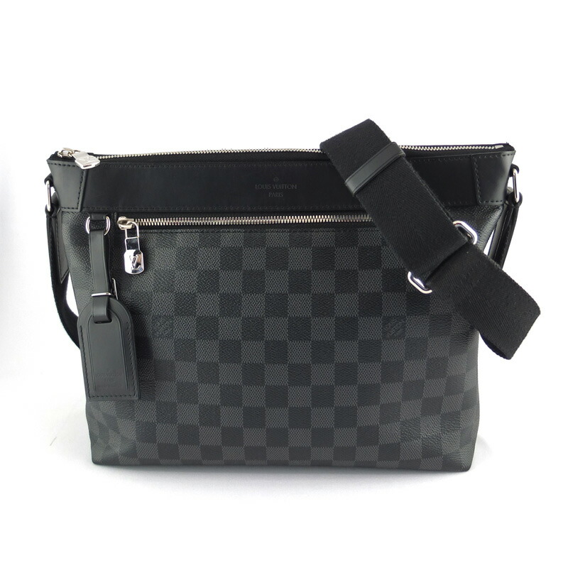 ルイ ヴィトン LOUIS VUITTON ミックPM NM N40003 ショルダーバッグ ダミエ グラフィット メンズ 【中古】