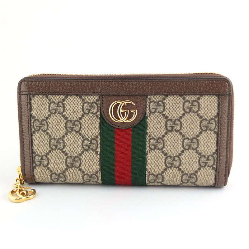 限定品】 グッチ GUCCI オフィディア GG ジップアラウンドウォレット