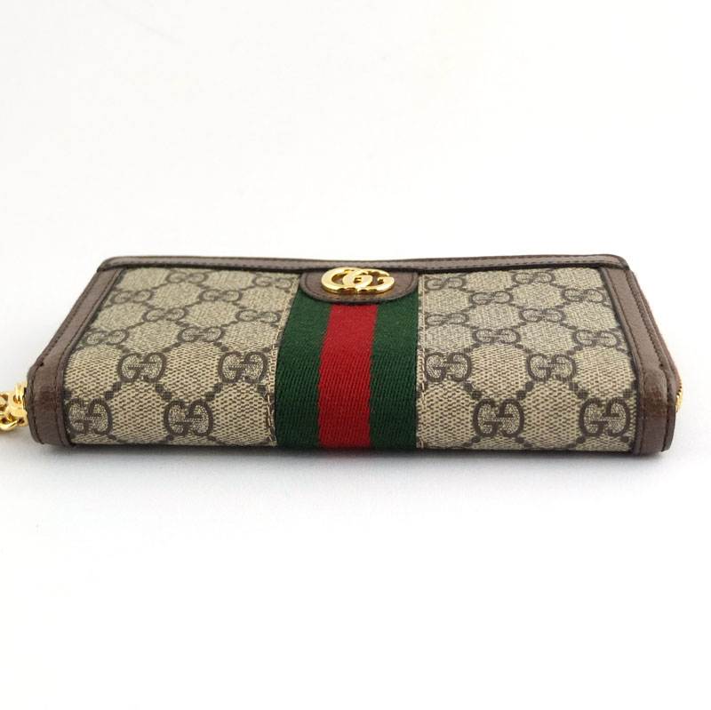 グッチ GUCCI オフィディア GG レディース ラウンドファスナー長財布